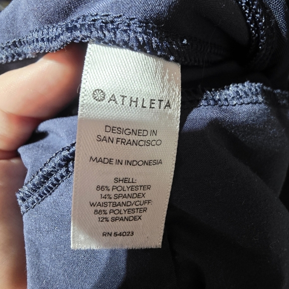 Athleta Joggers Womens Size 8T With Pockets Navy Blue - Picture 8 of 10